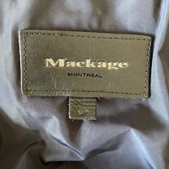 Mackage Brigid Knit Trim Duck Down Coat - Picture 3 of 15